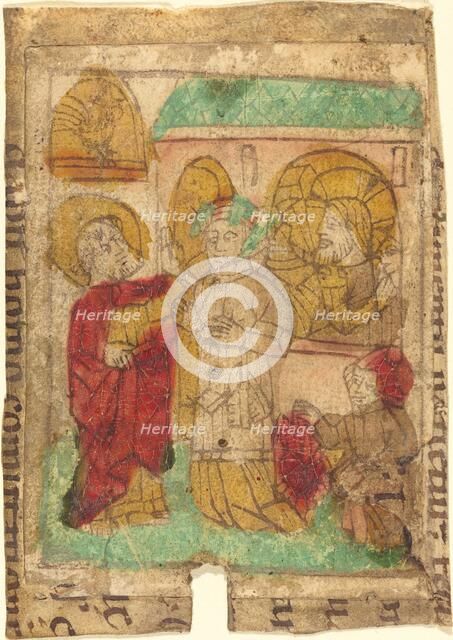 The Denial of Peter, c. 1455/1465. Creator: Unknown.