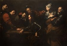 The Denial of Saint Peter, 1615-1616. Creator: Ribera, José (Jusepe), de (1591-1652)