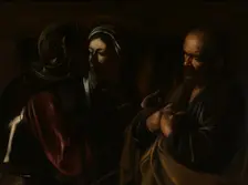 The Denial of Saint Peter, 1610. Creator: Michelangelo Caravaggio