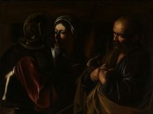 The Denial of Saint Peter, 1610. Creator: Michelangelo Caravaggio