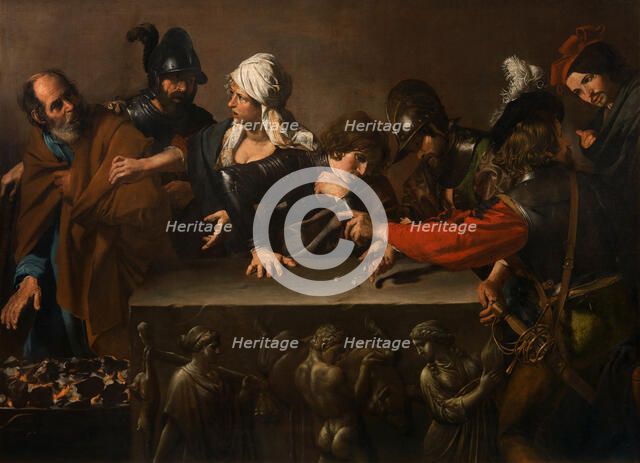 The Denial of Saint Peter, c. 1616-1617.