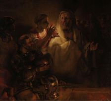 The Denial of St Peter, 1660. Creator: Rembrandt Harmensz van Rijn