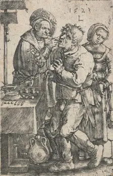 The dentist, 1523. Creator: Lucas van Leyden