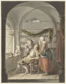 The dentist, 1748-1798. Creator: Willem Joseph Laquy