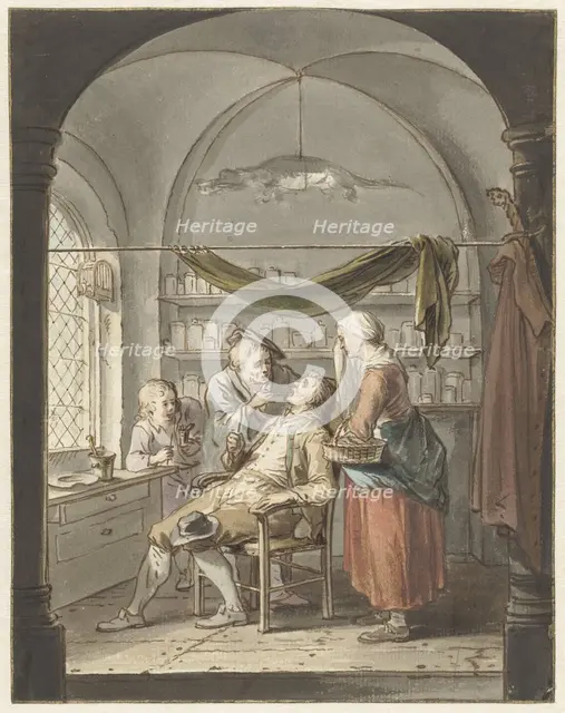 The dentist, 1748-1798. Creator: Willem Joseph Laquy.