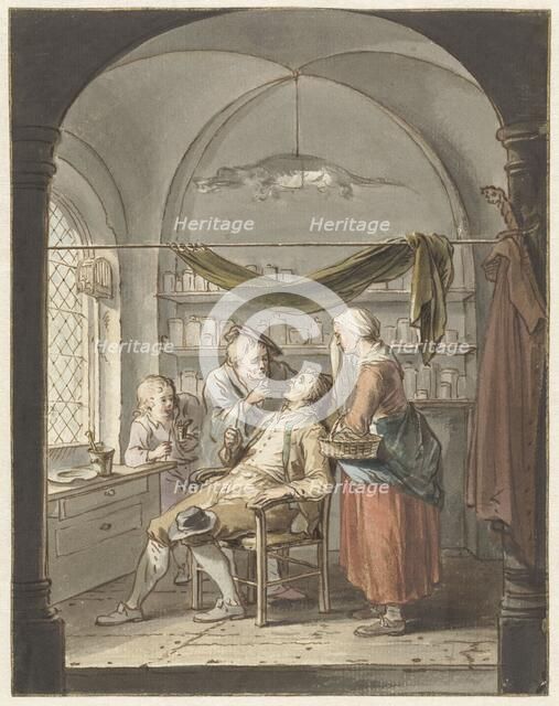 The dentist, 1748-1798. Creator: Willem Joseph Laquy.
