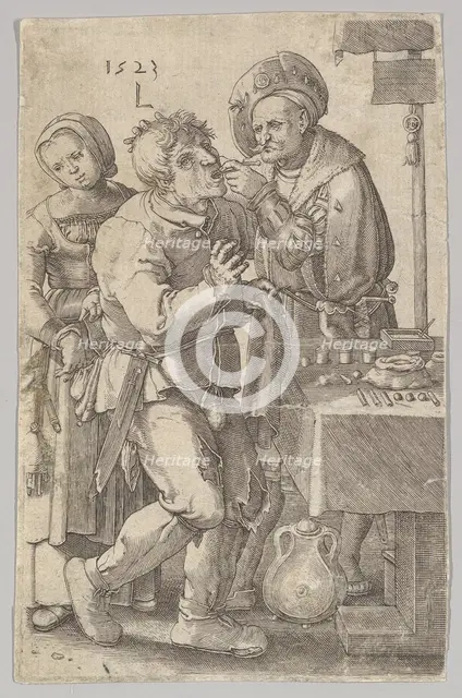 The Dentist (reverse copy).n.d. Creator: Jan Muller.