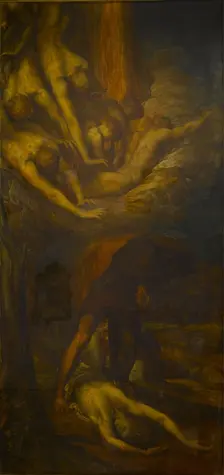The Denunciation of Cain, 1872. Creator: George Frederick Watts