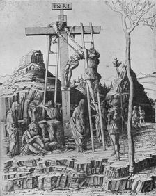 The Descent from the Cross 1475. Artist: Andrea Mantegna