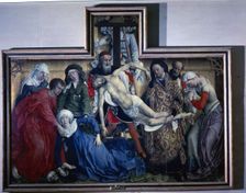 The Descent from the Cross 1435. Creator: Weyden, Rogier van der (1399 - 1464)