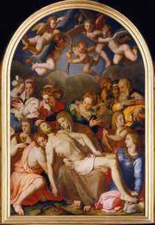 The Descent from the Cross, 1553. Artist: Bronzino, Agnolo (1503-1572)