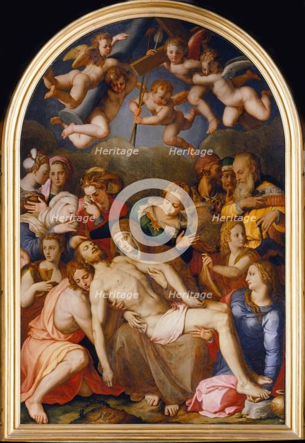 The Descent from the Cross, 1553. Artist: Bronzino, Agnolo (1503-1572)