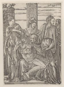The descent from the cross, 1565. Creator: Bartolommeo da Brescia
