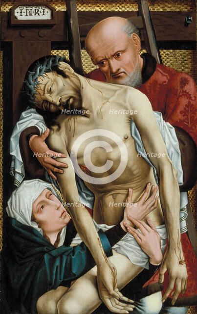 The Descent from the Cross, 15th century. Creator: School of Rogier van der Weyden.