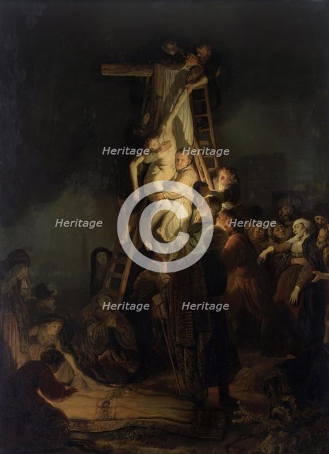 The Descent from the Cross, 1634. Creator: Rembrandt Harmensz van Rijn.