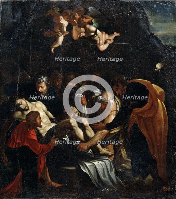 'The Descent from the Cross', 16th century.  Artist: Marcello Venusti