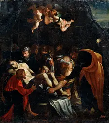 The Descent from the Cross 16th century. Artist: Marcello Venusti