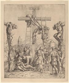 The Descent from the Cross, 16th century. Creator: Unknown