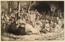 The Descent From The Cross, 1897 Reworked. Creator: William Strang