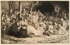 The Descent From The Cross, 1897 Reworked. Creator: William Strang