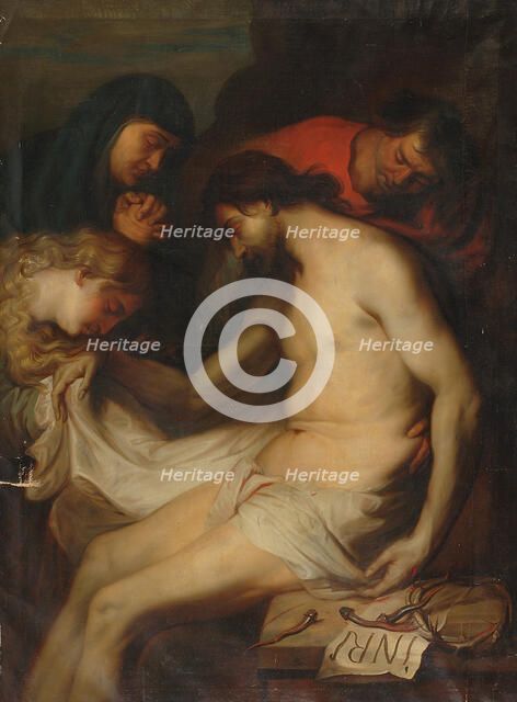 The Descent from the Cross, 1815-1949. Creator: Salomon Andersson.