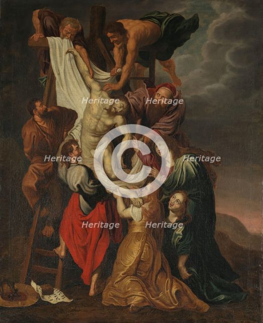 The Descent from the Cross. Copy after Rubens, probably 18th century. Creator: Unknown.