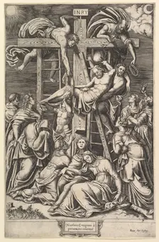 The Descent from the Cross. Creator: Master of the Die
