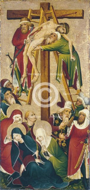 The Descent from the Cross. Artist: Master of the Middle-Rhine (active 1470-1480)