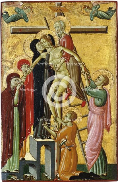 The Descent from the Cross. Artist: Master of Forlì (active Early 14th cen.)
