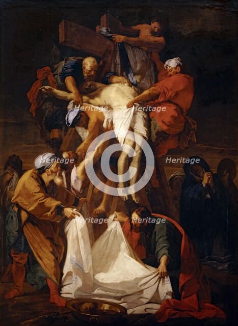 The Descent from the Cross. Artist: Jouvenet, Jean (1644-1717)