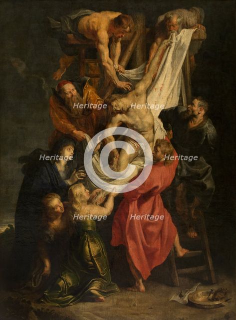 The Descent from the Cross, Between 1616 and 1638. Creator: Peter Paul Rubens.