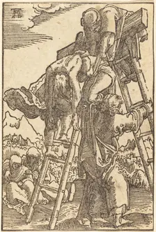 The Descent from the Cross, c. 1513. Creator: Albrecht Altdorfer
