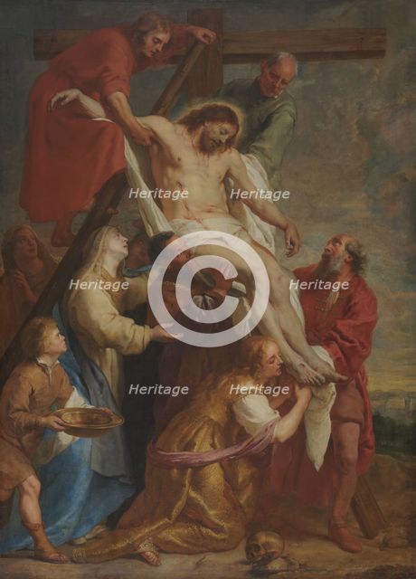The Descent from the Cross, c.1640-c.1650. Creator: Gaspar de Crayer.