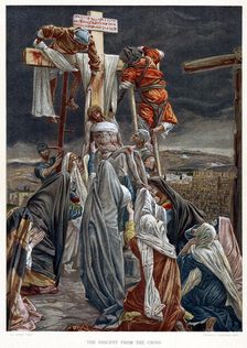 The Descent from the Cross c1890. Artist: James Tissot