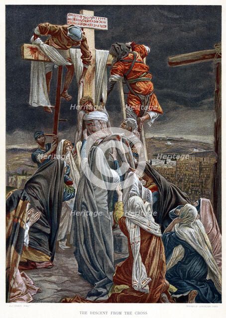 'The Descent from the Cross', c1890. Artist: James Tissot