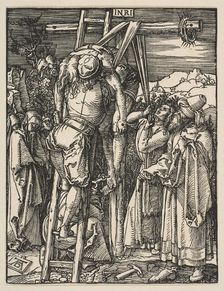 The Descent from the Cross, from The Small Passion, ca. 1509. Creator: Albrecht Durer