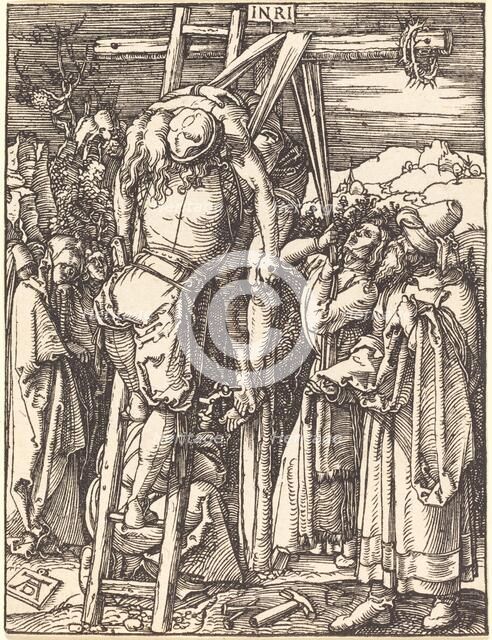 The Descent from the Cross, probably c. 1509/1510. Creator: Albrecht Durer.