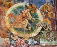 The Descent into Hell, 12th century. Creator: Byzantine Master ()