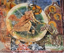 The Descent into Hell, 12th century. Creator: Byzantine Master ()