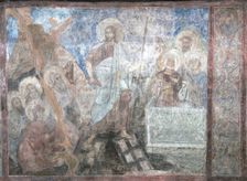 The Descent into Hell. Artist: Ancient Russian frescos