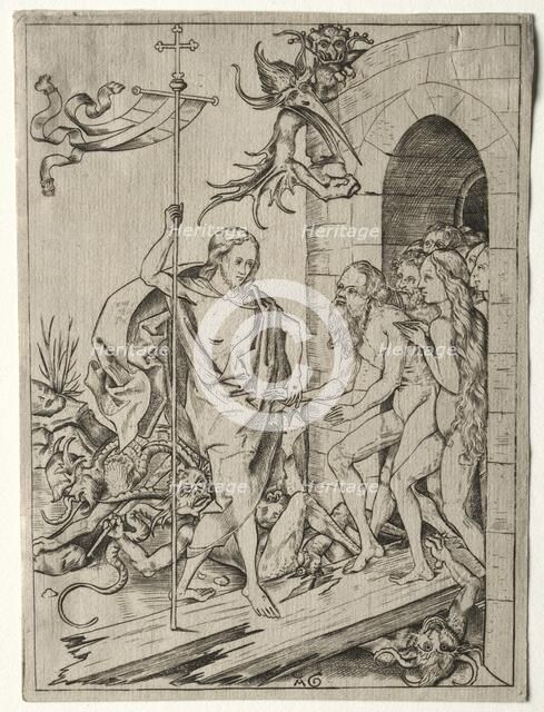 The Descent into Limbo, 1400s. Creator: Unknown.