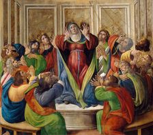 The Descent of the Holy Ghost, 1495-1505. Creators: Sandro Botticelli, Workshop of Sandro Botticelli