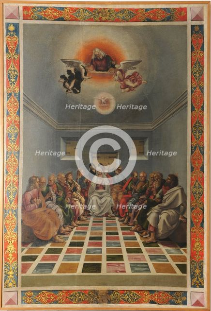 The Descent of the Holy Spirit, 1494. Creator: Signorelli, Luca (ca 1441-1523).