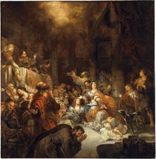 The Descent of the Holy Spirit, 1660s. Creator: Ovens, Jürgen (1623-1678)