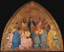 The Descent of the Holy Spirit, 1390-1395. Creator: Gaddi, Agnolo (1350-1396)