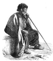 The Desert Route - Christian of Nazareth, 1857. Creator: Unknown