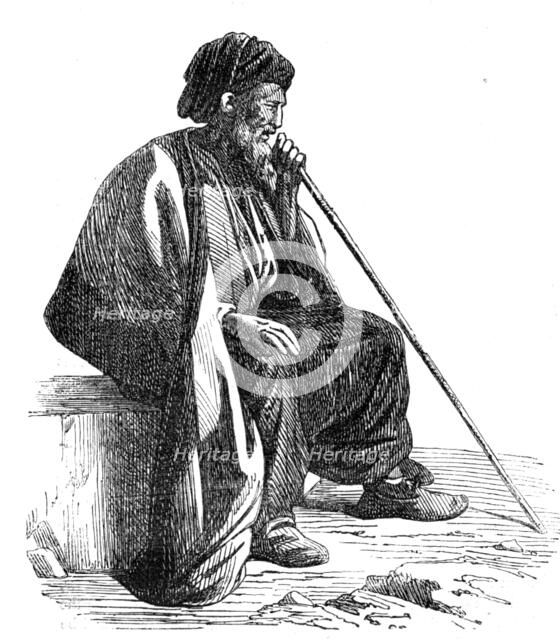 The Desert Route - Christian of Nazareth, 1857. Creator: Unknown.