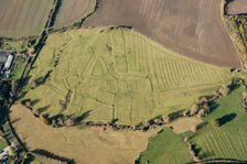 The deserted medieval village earthworks of Lower Ditchford, Aston Magna, Gloucestershire, 2016. Creator: Damian Grady