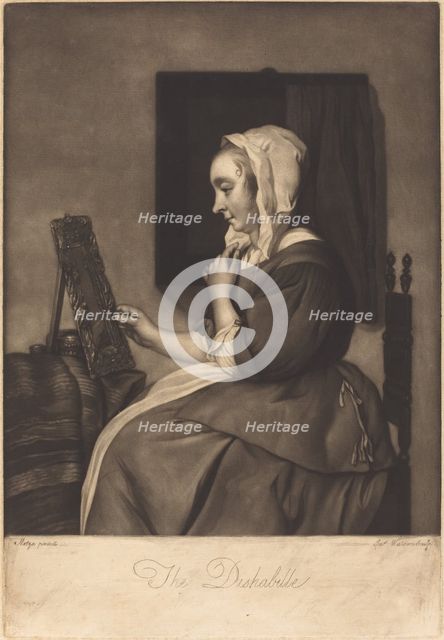 The Deshabille, 1776. Creator: James Watson.