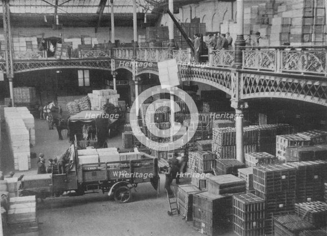 'The despatching room of one of the great Government stores', 1915. Artist: Unknown.
